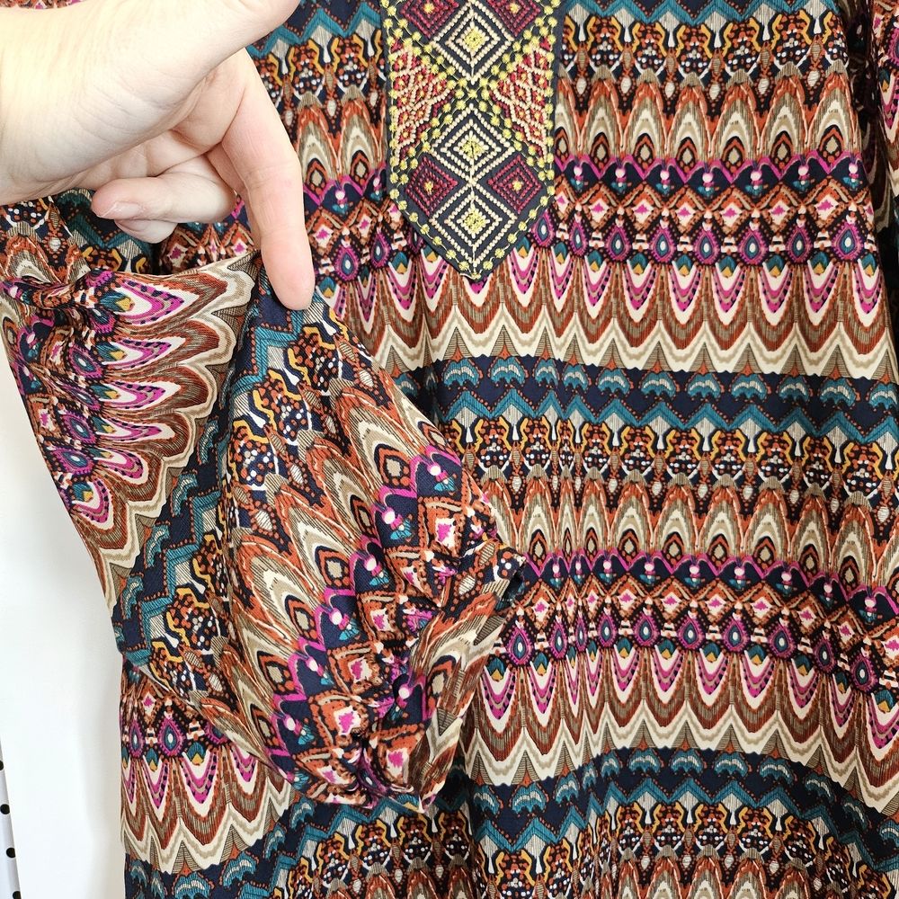 Miami Multicolor Patterned Top - image 5